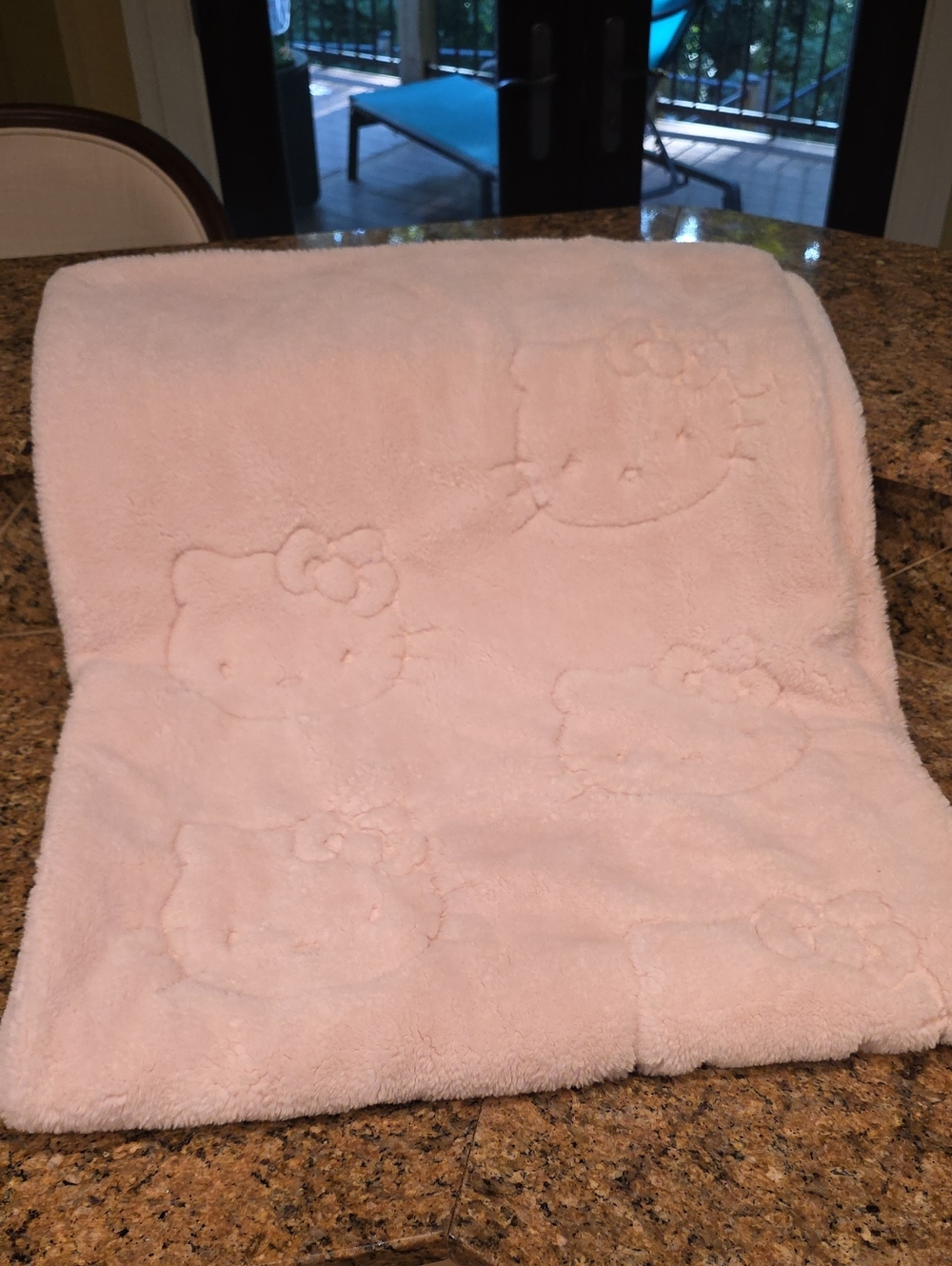 Pottery Barn Teen Hello Kitty Magical Faux Fur Throw